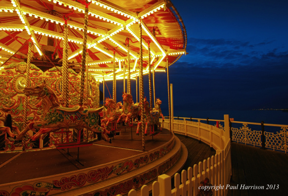 Carousel on Brighton Pier