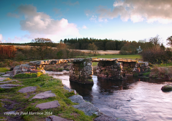 Stone Clapper Bridge, Dartmoor