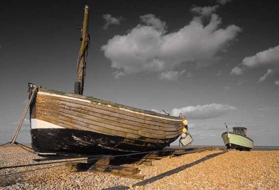 Fishing boats at Dungeness