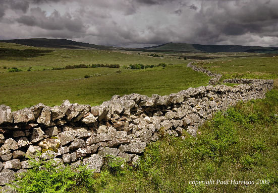 Stone wall, Brecon