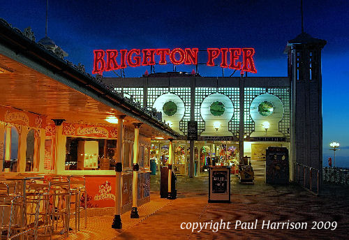 Coffee shop, Brighton Pier