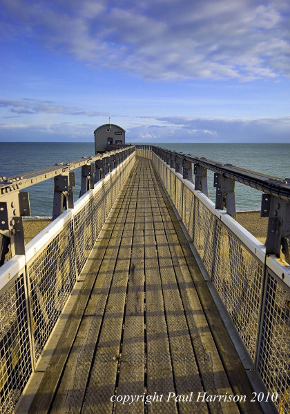 Selsey lifeboat station walkway